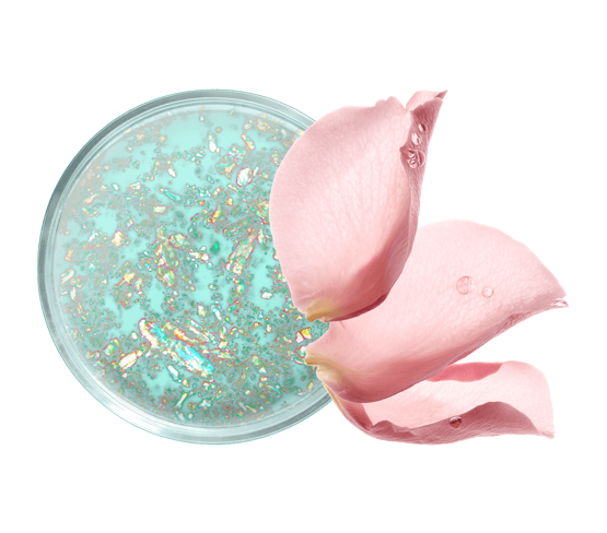 2-Phasen-Augen-Make-up-Entferner texture