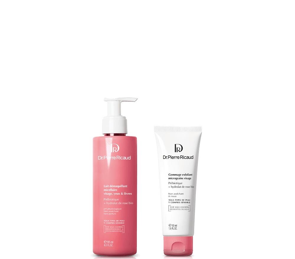 Duo démaquillant et exfoliant éclat - Dr Pierre Ricaud