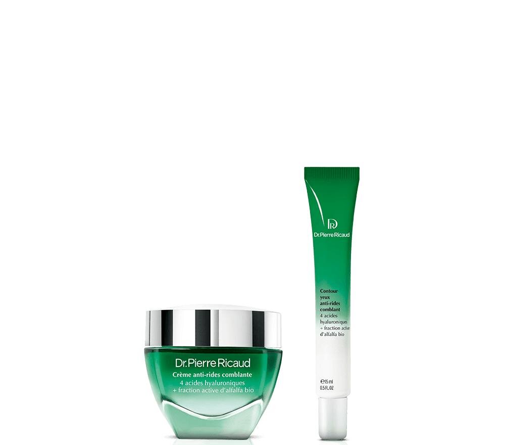 Duo crème visage et yeux anti-rides comblant - Dr Pierre Ricaud
