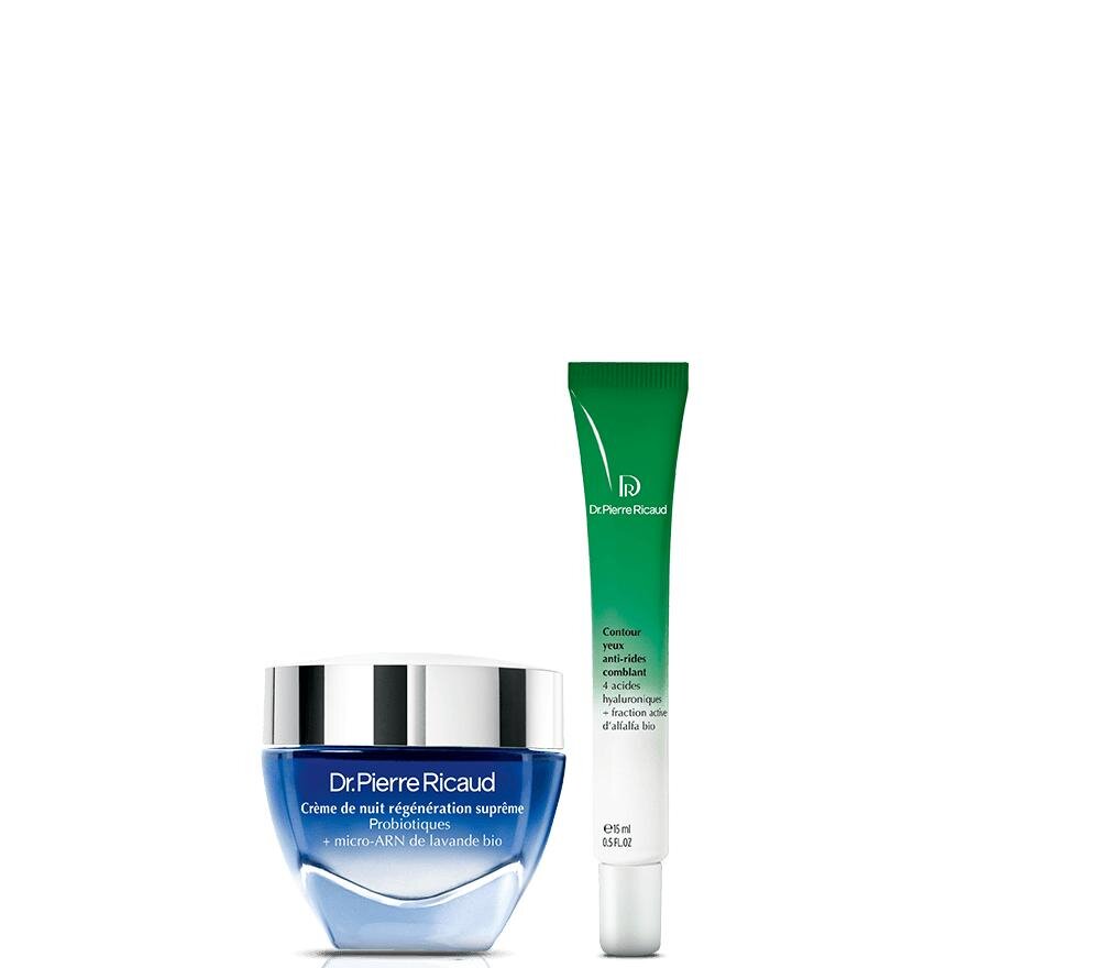 Duo crème nuit et yeux anti-rides comblant - Dr Pierre Ricaud