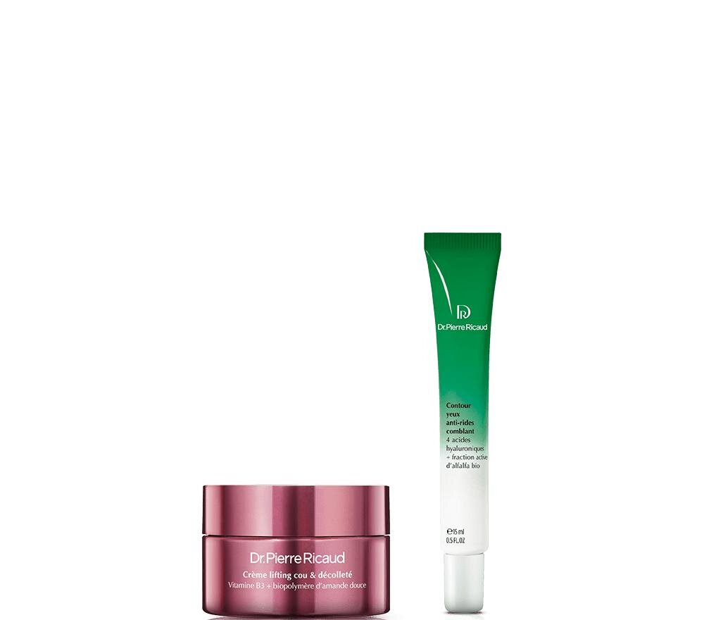 Duo crème lifting cou et yeux anti-rides - Dr Pierre Ricaud