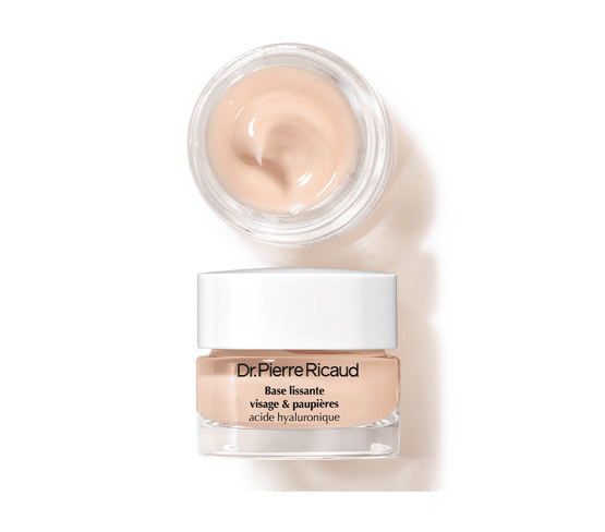 Base lissante visage & paupières - acide hyaluronique pot ouvert