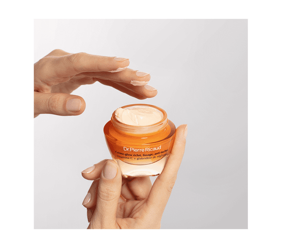 Crème-glow éclat, lissage, anti-taches pot ouvert