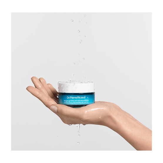 Masque gel SOS anti-soif anti-pollution texture