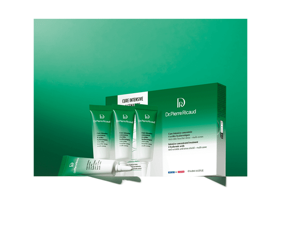 Cure intensive concentrée 4 acides hyaluroniques pot ouvert