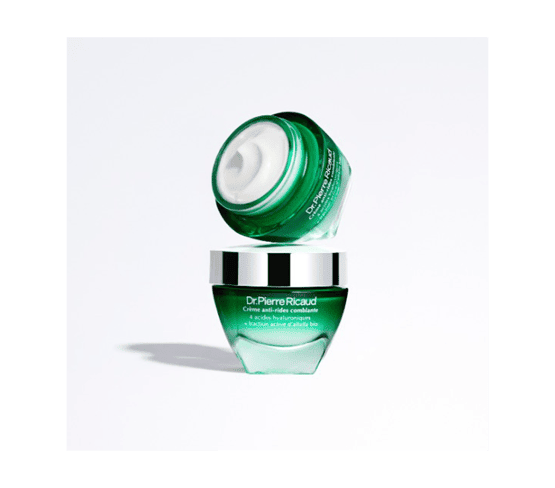 Aufpolsternde Anti-Falten-Creme, 4 Hyaluronsäuren + aktive Bio-Alfalfa-Fraktion pot ouvert