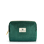 Trousse velours verte