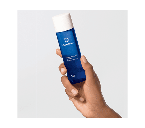 Peeling-Lotion für die Nacht mit AHA pot ouvert