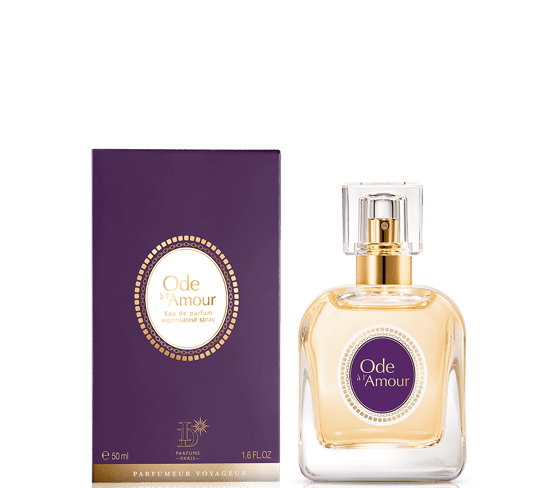 Eau de parfum Ode à l\'Amour inspiration voyage