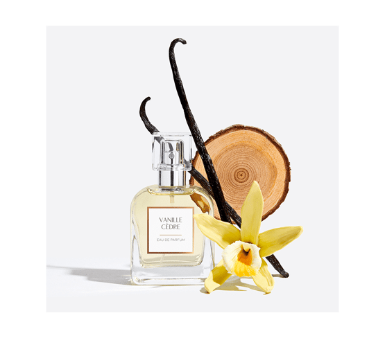 Eau de parfum Vanille Cèdre  inspiration voyage