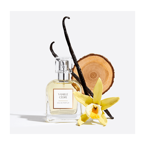 Eau de parfum Vanille Cèdre  inspiration voyage