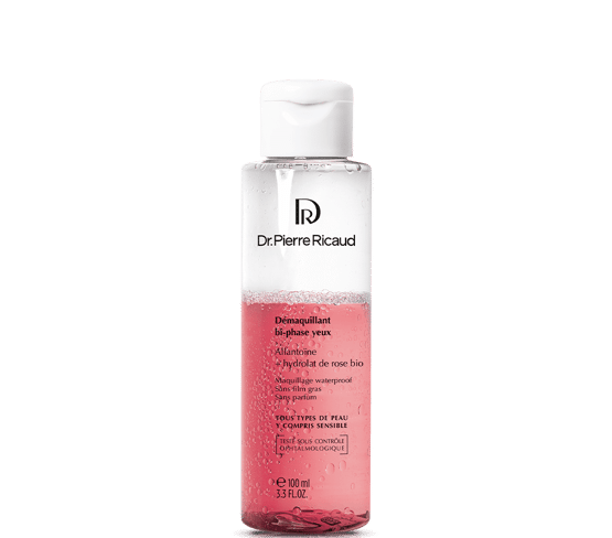 2-Phasen-Augen-Make-up-Entferner texture