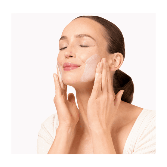 Crème nettoyante micellaire visage texture