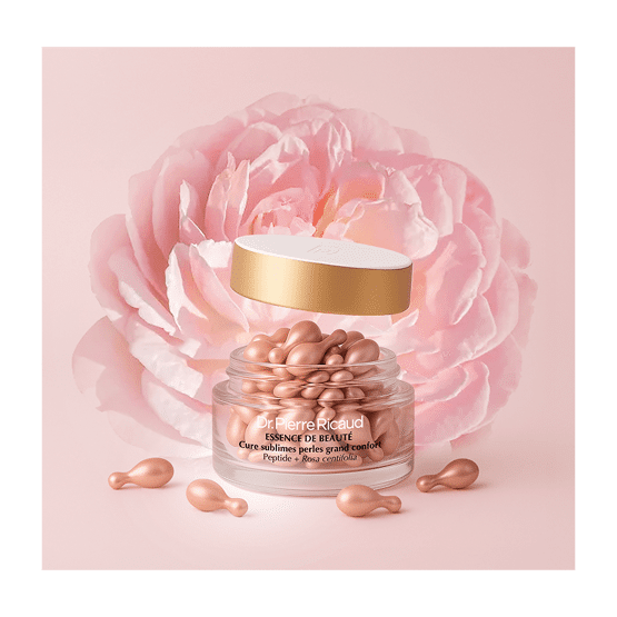 Essence de beauté Sublime Intensivkur mit Pflegeperlen pot ouvert