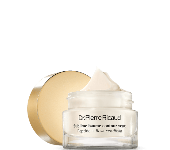 Sublime baume contour yeux Peptide et Rosa centifolia texture