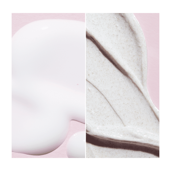 Duo démaquillant et exfoliant éclat pot ouvert