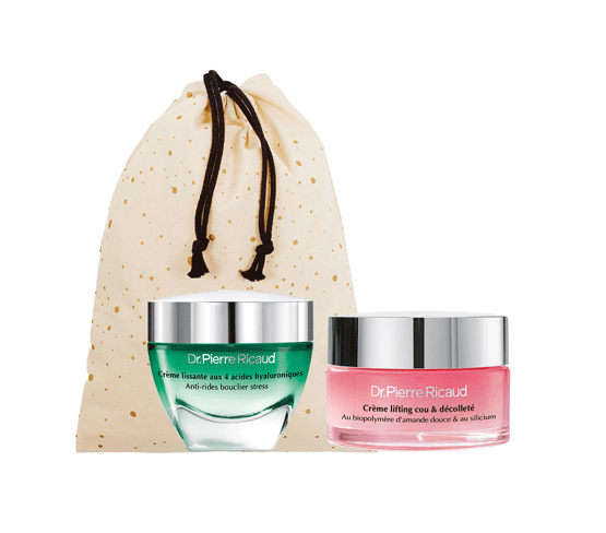 Trousse routine anti-rides visage et cou