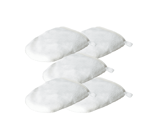 Gant démaquillant lavable - Lot de 5
