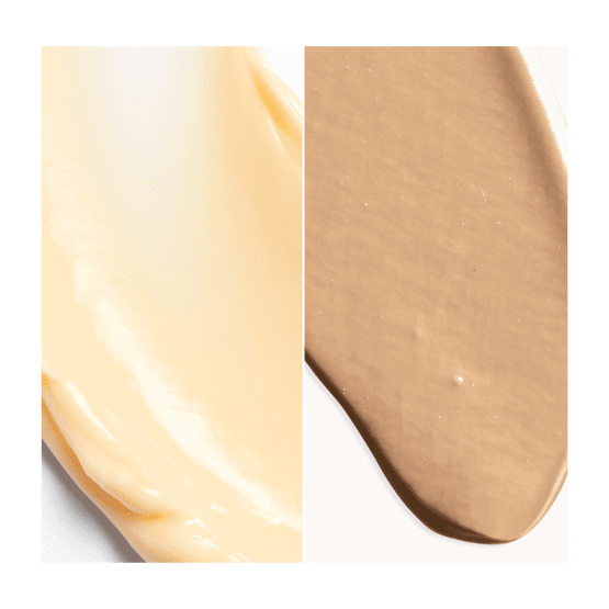 Duo crèmes visage & yeux éclat vitamine C pot ouvert