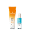 Duo crème solaire SPF30 et fluide après-soleil visage 