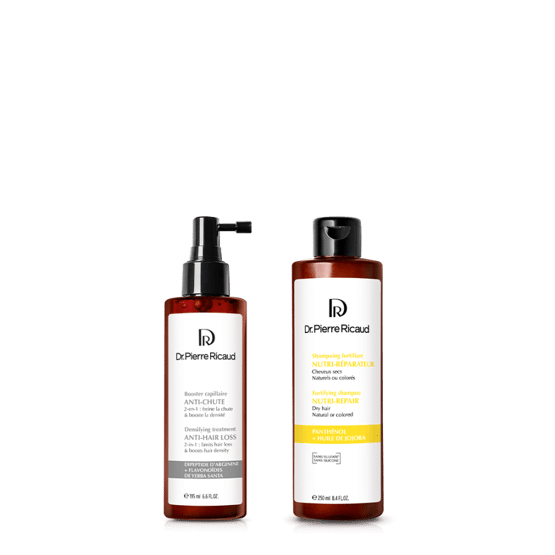 Duo soins anti-chute et nutrition cheveux