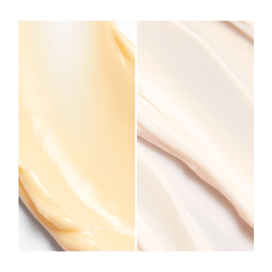 Duo crèmes jour & nuit éclat anti-âge et régénération pot ouvert