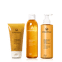 Trio soins du corps hydratant, exfoliant et lissant