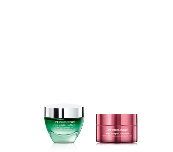Duo crèmes anti-rides visage & cou 