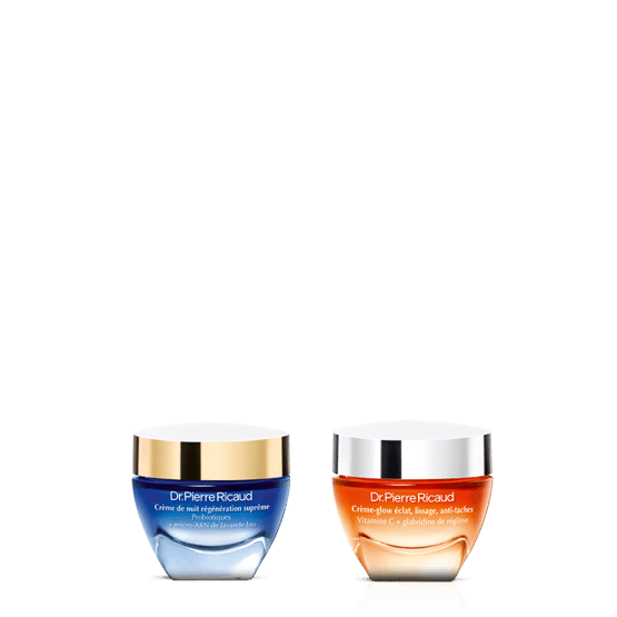 Duo crèmes jour & nuit éclat anti-âge et régénération suprême