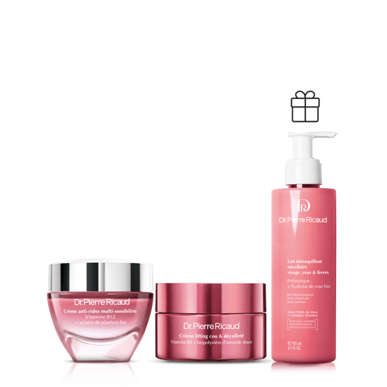 Routine jour anti-rides visage et décolleté