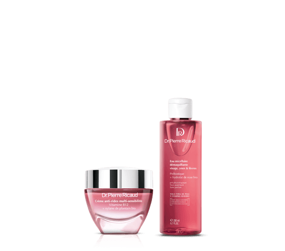 Duo peau sensible crème & eau micellaire