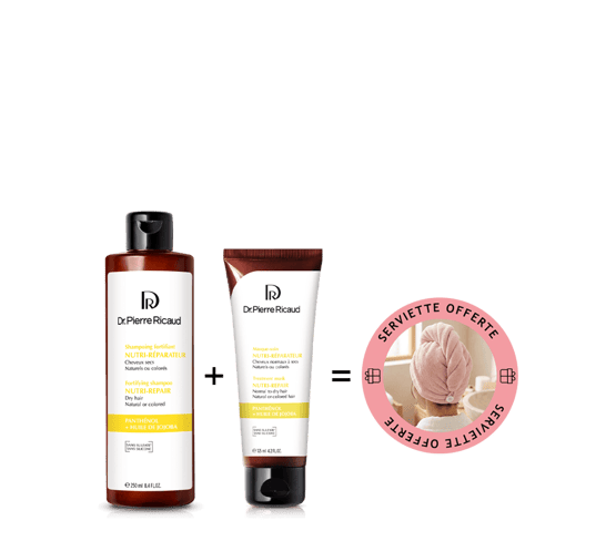 Duo soin nutrition + serviette cheveux offerte