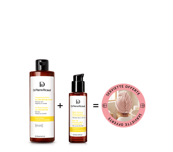 Duo soin nutrition et éclat + serviette cheveux offerte