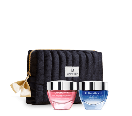 Coffret jour & nuit, anti-rides et peau sensible