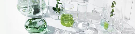 Nos laboratoires associent la** correction ciblée des actifs dermocosmétiques** à la puissance fortifiante des **plantes médicinales**, pour renforcer le **capital longévité** de la peau.