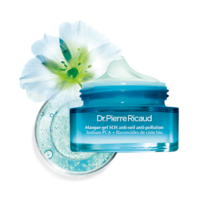Masque-gel SOS anti-soif anti-pollution